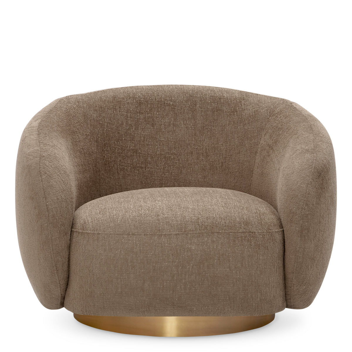 Upholstered Lounge Swivel Chair Brice | C | Eichholtzmh.com