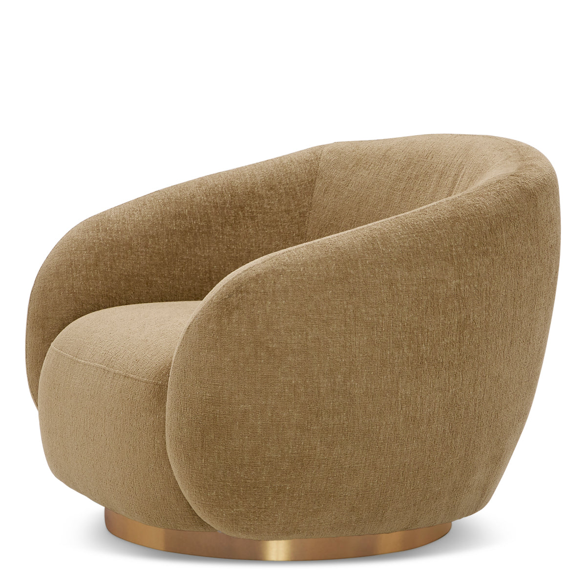 Upholstered Lounge Swivel Chair Brice | C | Eichholtzmh.com