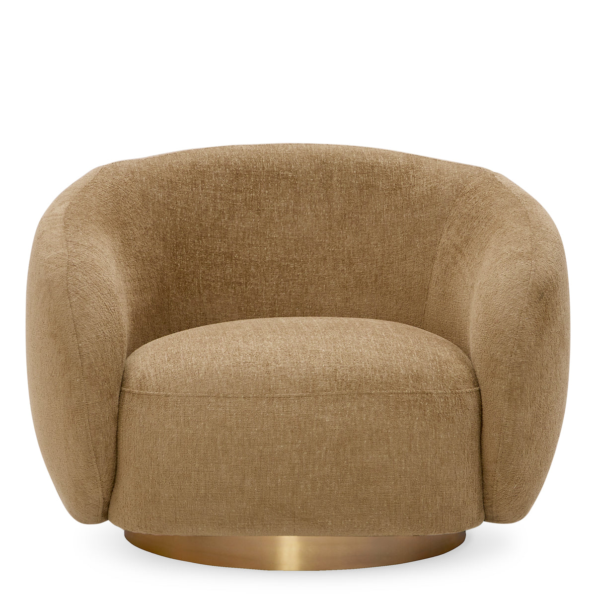 Upholstered Lounge Swivel Chair Brice | C | Eichholtzmh.com