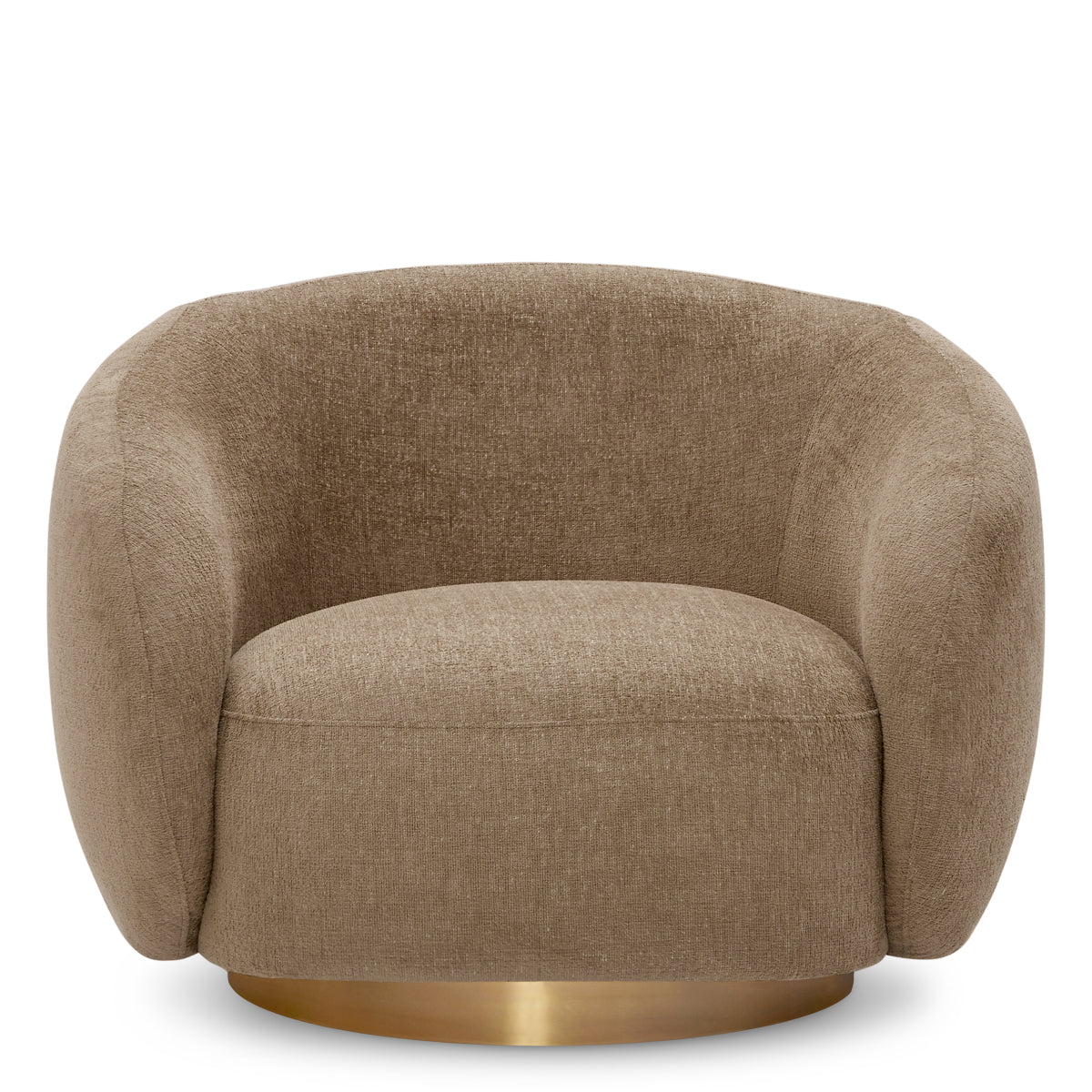 Upholstered Lounge Swivel Chair Brice | C | Eichholtzmh.com