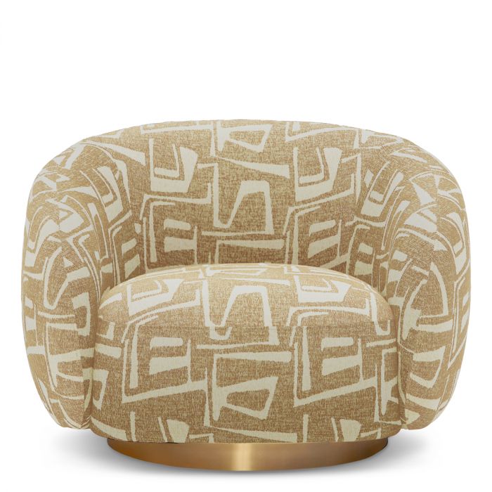 Swivel Chair Brice davenport light brown