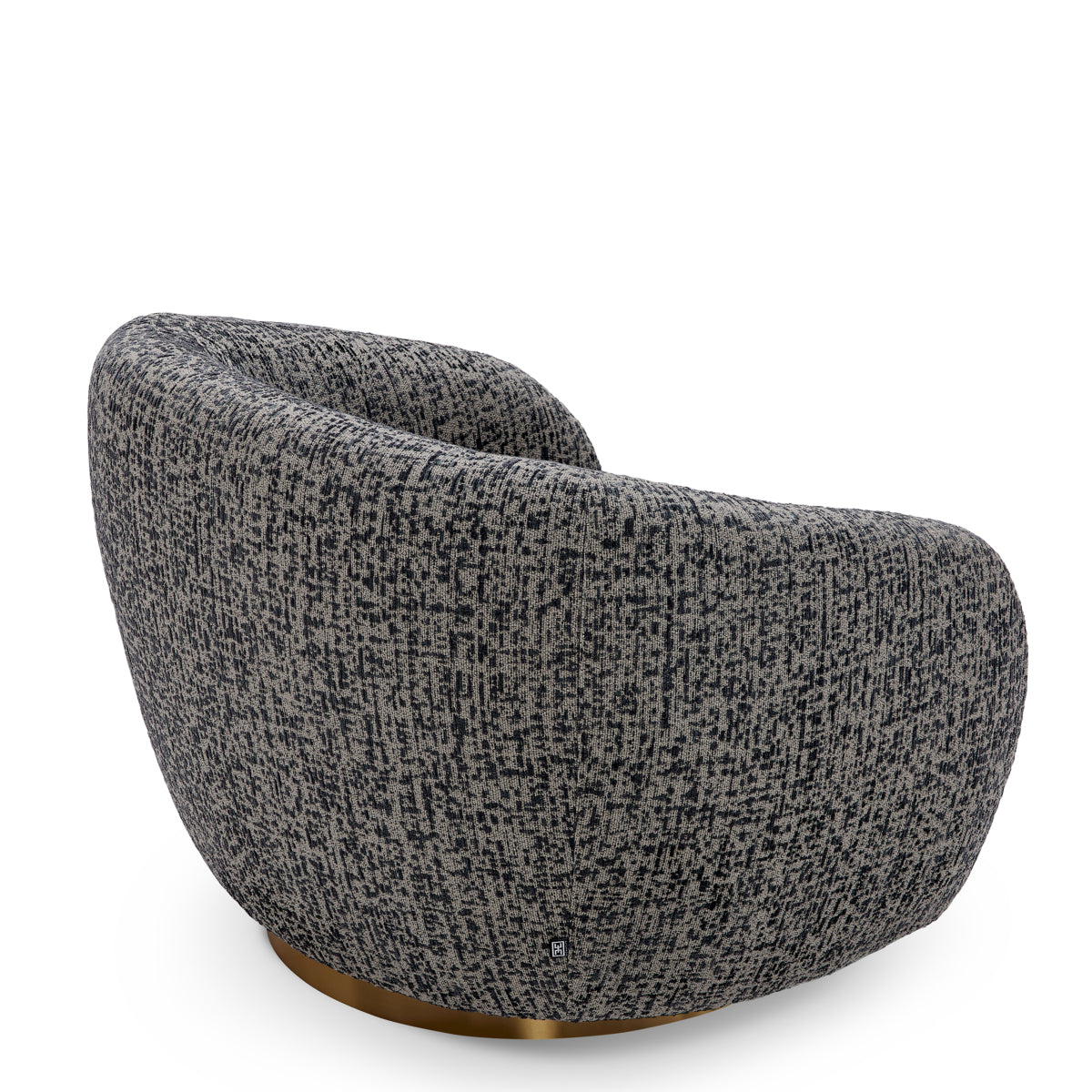 Upholstered Lounge Swivel Chair Brice | D | Eichholtzmh.com