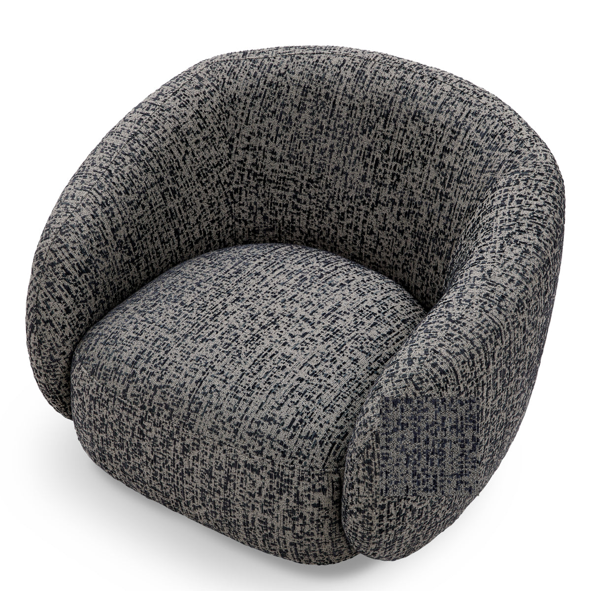 Upholstered Lounge Swivel Chair Brice | D | Eichholtzmh.com
