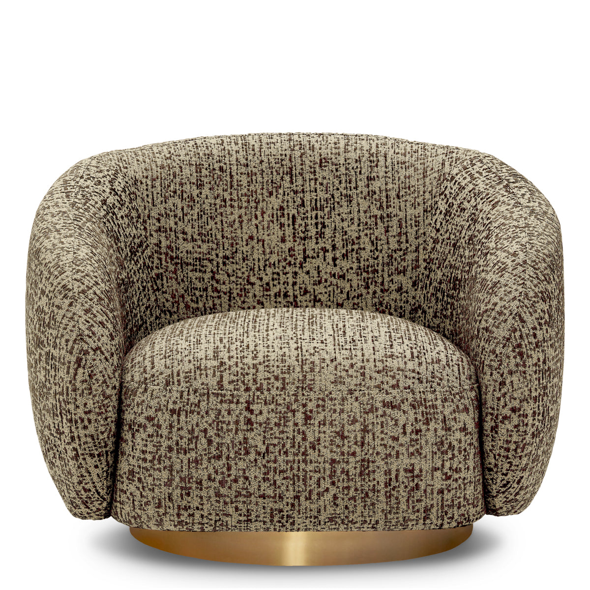 Upholstered Lounge Swivel Chair Brice | D | Eichholtzmh.com