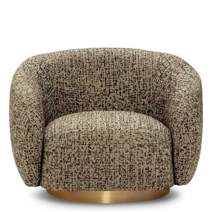 Swivel Chair Brice montclair dark brown
