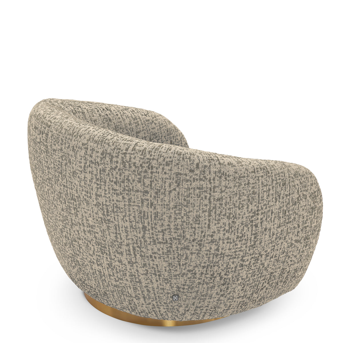 Upholstered Lounge Swivel Chair Brice | D | Eichholtzmh.com