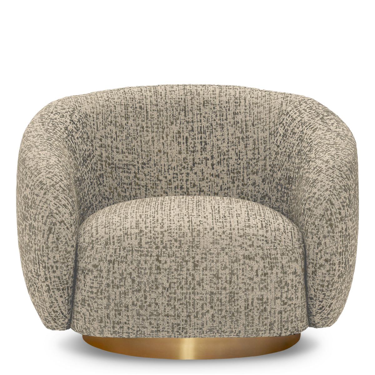 Upholstered Lounge Swivel Chair Brice | D | Eichholtzmh.com