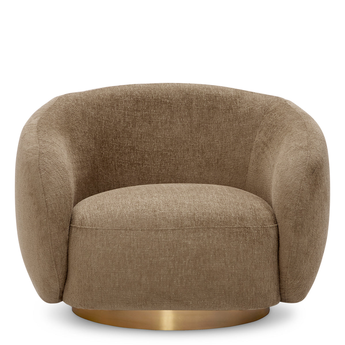 Upholstered Lounge Swivel Chair Brice | A | Eichholtzmh.com