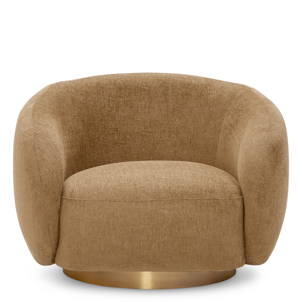 Upholstered Lounge Swivel Chair Brice | A | Eichholtzmh.com