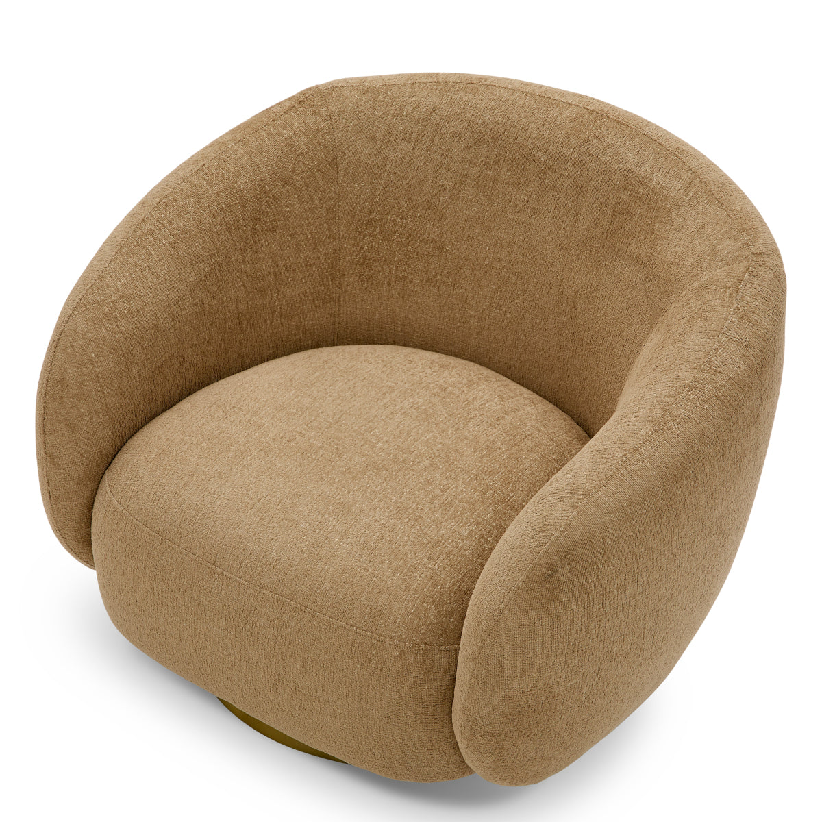 Upholstered Lounge Swivel Chair Brice | A | Eichholtzmh.com