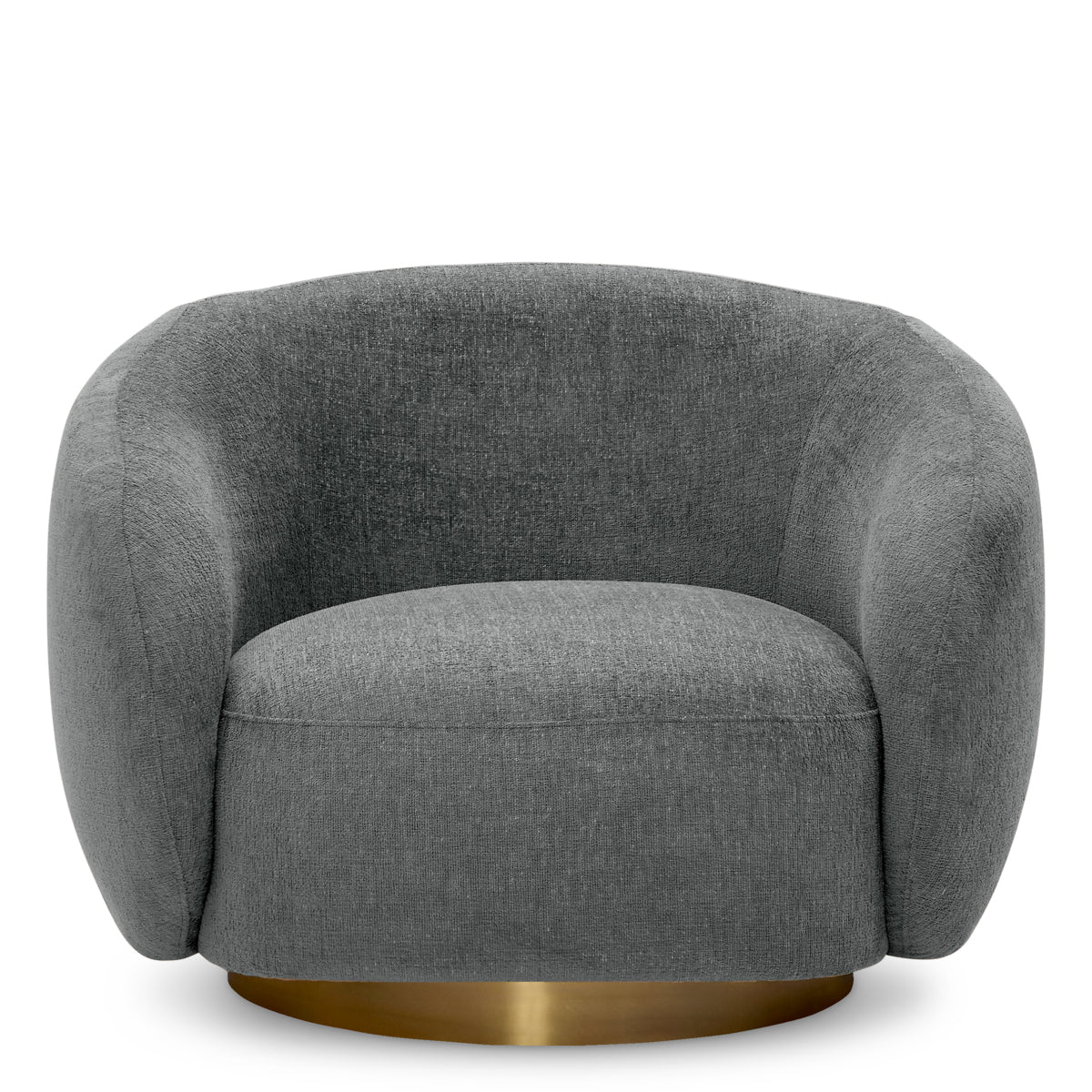 Upholstered Lounge Swivel Chair Brice | A | Eichholtzmh.com