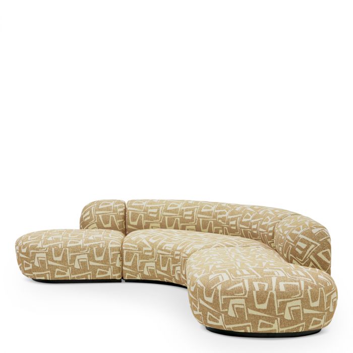 Sofa Björn L davenport light brown