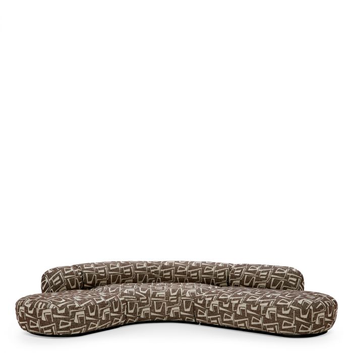 Sofa Björn L davenport dark brown