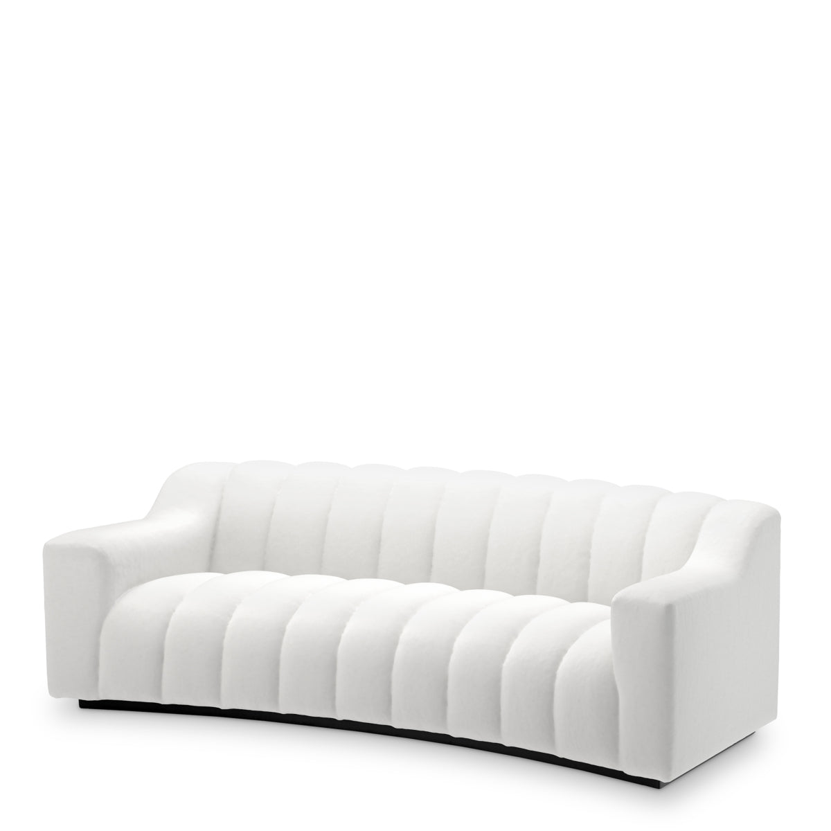 Curved Upholstered Sofa S Kelly | A