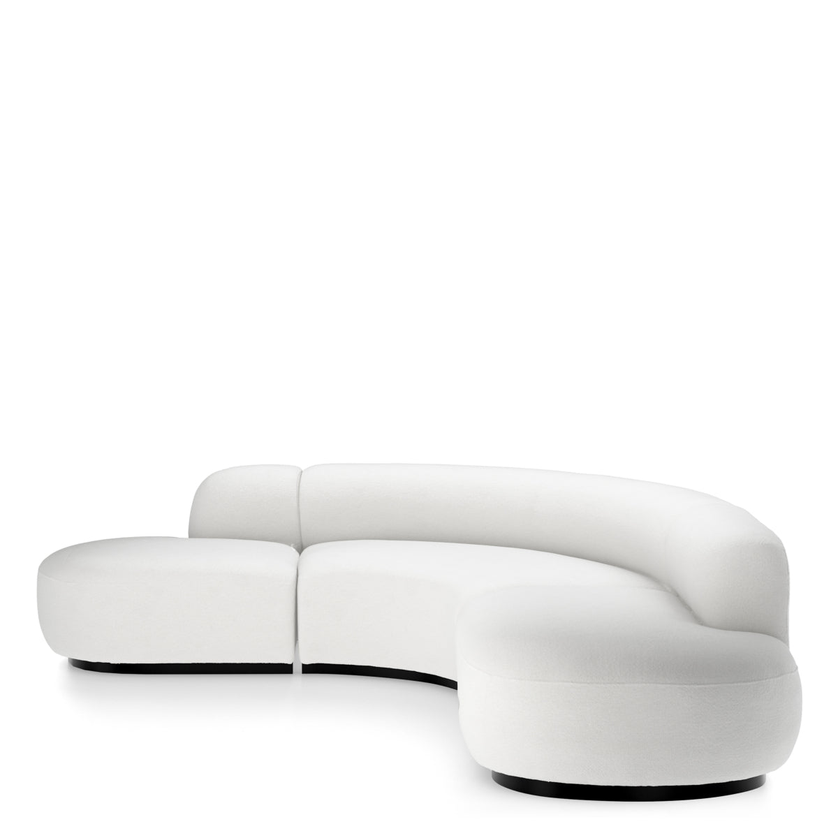 Upholstered Curved Sofa L Björn | A | Eichholtzmh.com