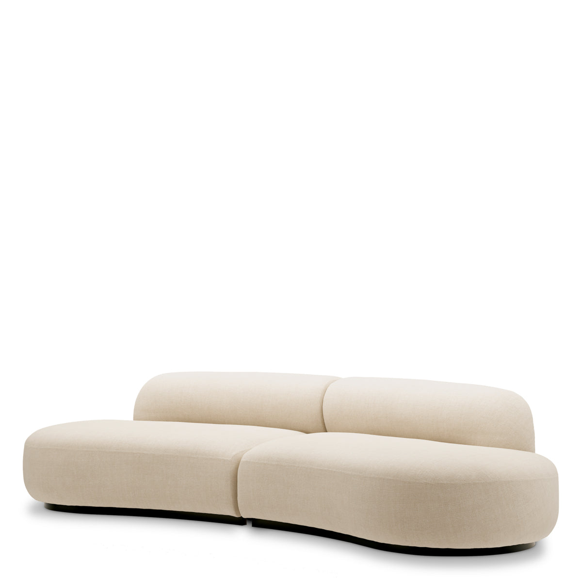 Fabric Curved Sofa S Bjorn | C | Eichholtzmh.com