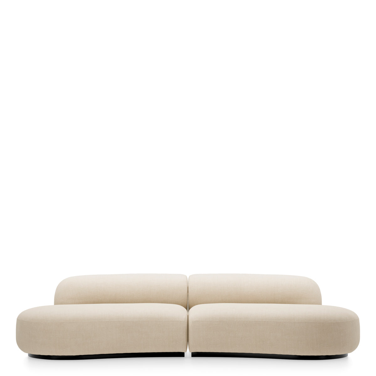 Fabric Curved Sofa S Bjorn | C | Eichholtzmh.com