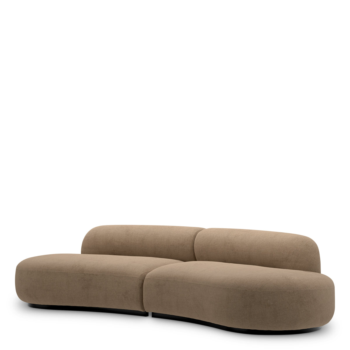 Fabric Curved Sofa S Bjorn | C | Eichholtzmh.com