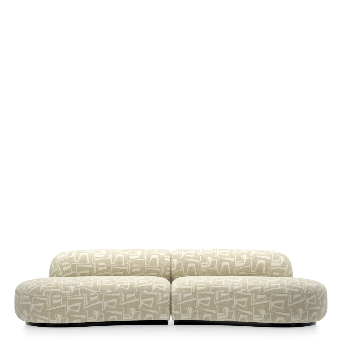 Fabric Curved Sofa S Bjorn | B | Eichholtzmh.com