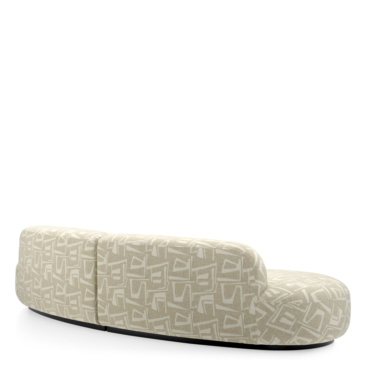 Fabric Curved Sofa S Bjorn | B | Eichholtzmh.com