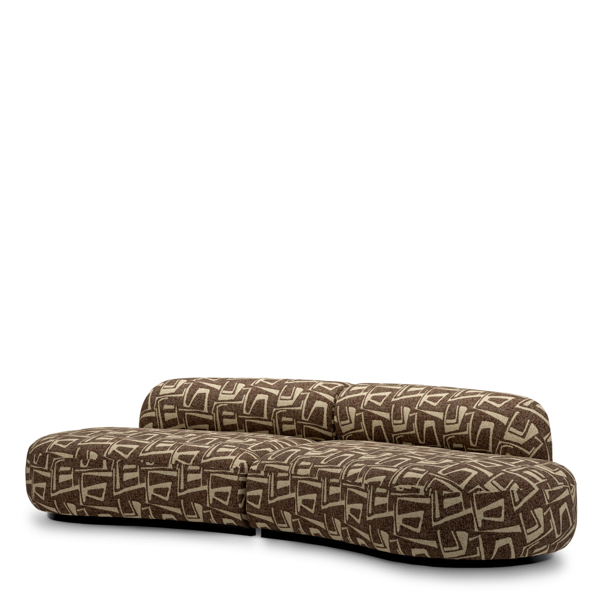 Fabric Curved Sofa S Bjorn | B | Eichholtzmh.com
