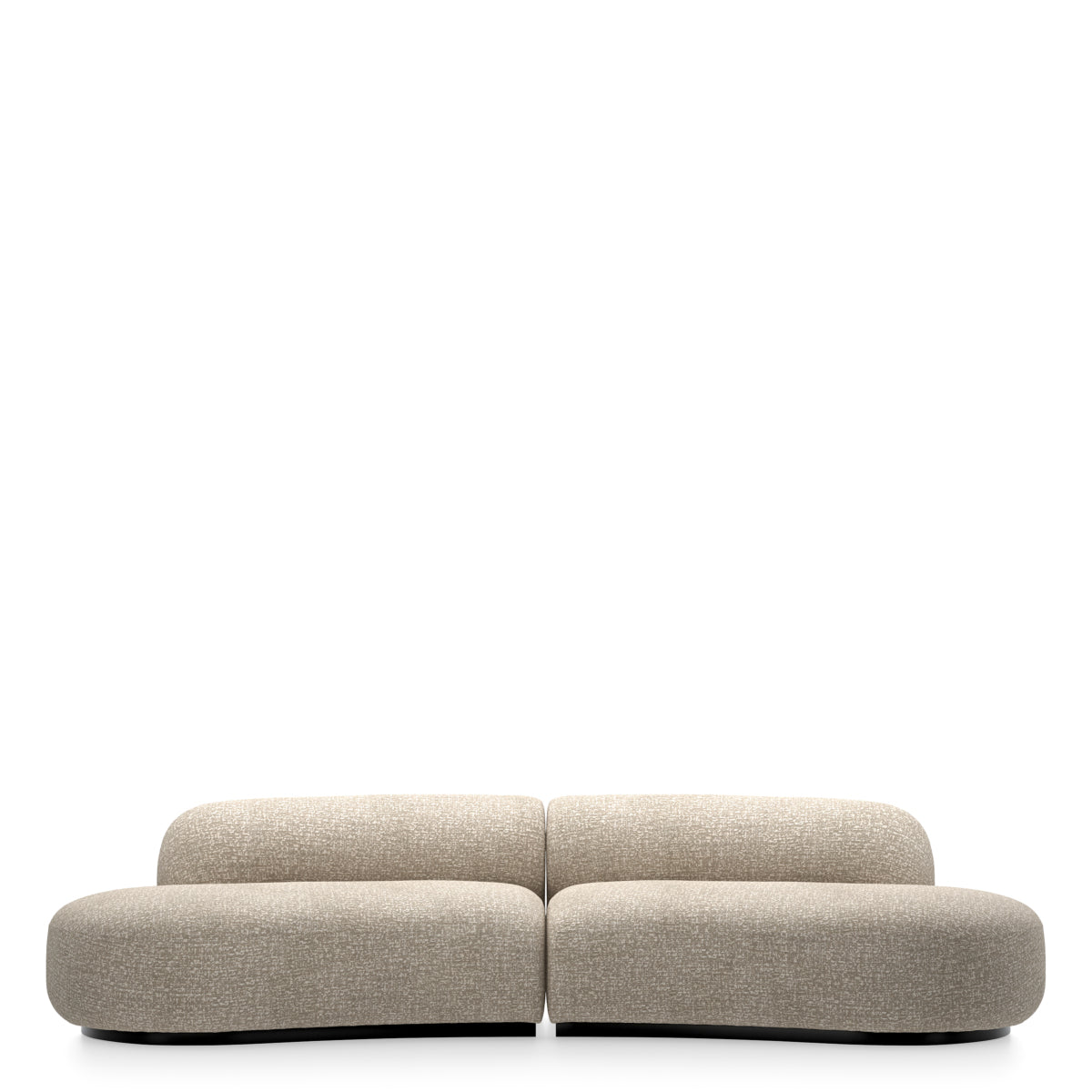 Fabric Curved Sofa S Bjorn | D | Eichholtzmh.com