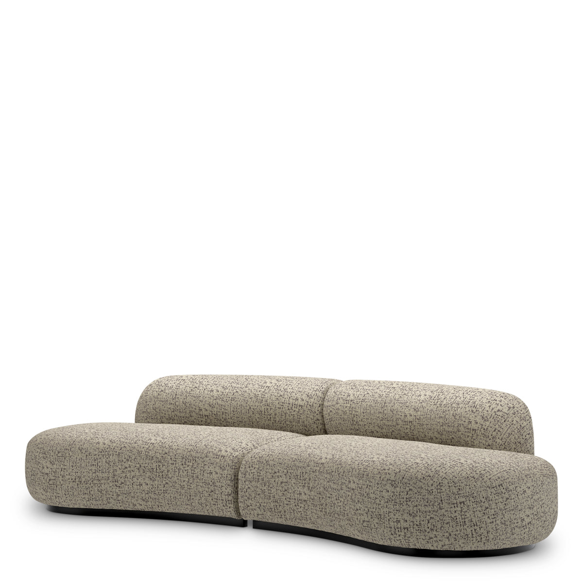Fabric Curved Sofa S Bjorn | D | Eichholtzmh.com