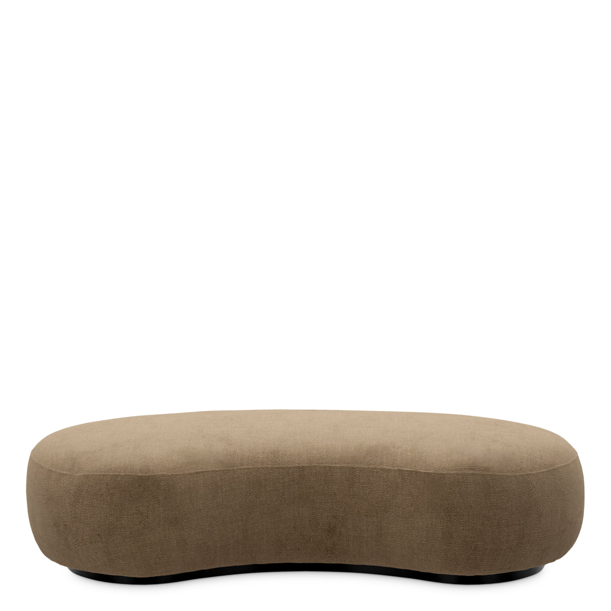 Stratfort Brown Soft Curved Bench Björn
