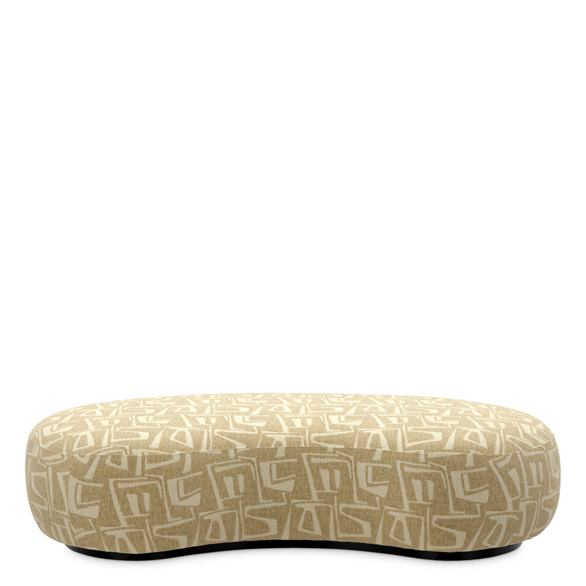 Davenport Light Brown Soft Curved Bench Björn