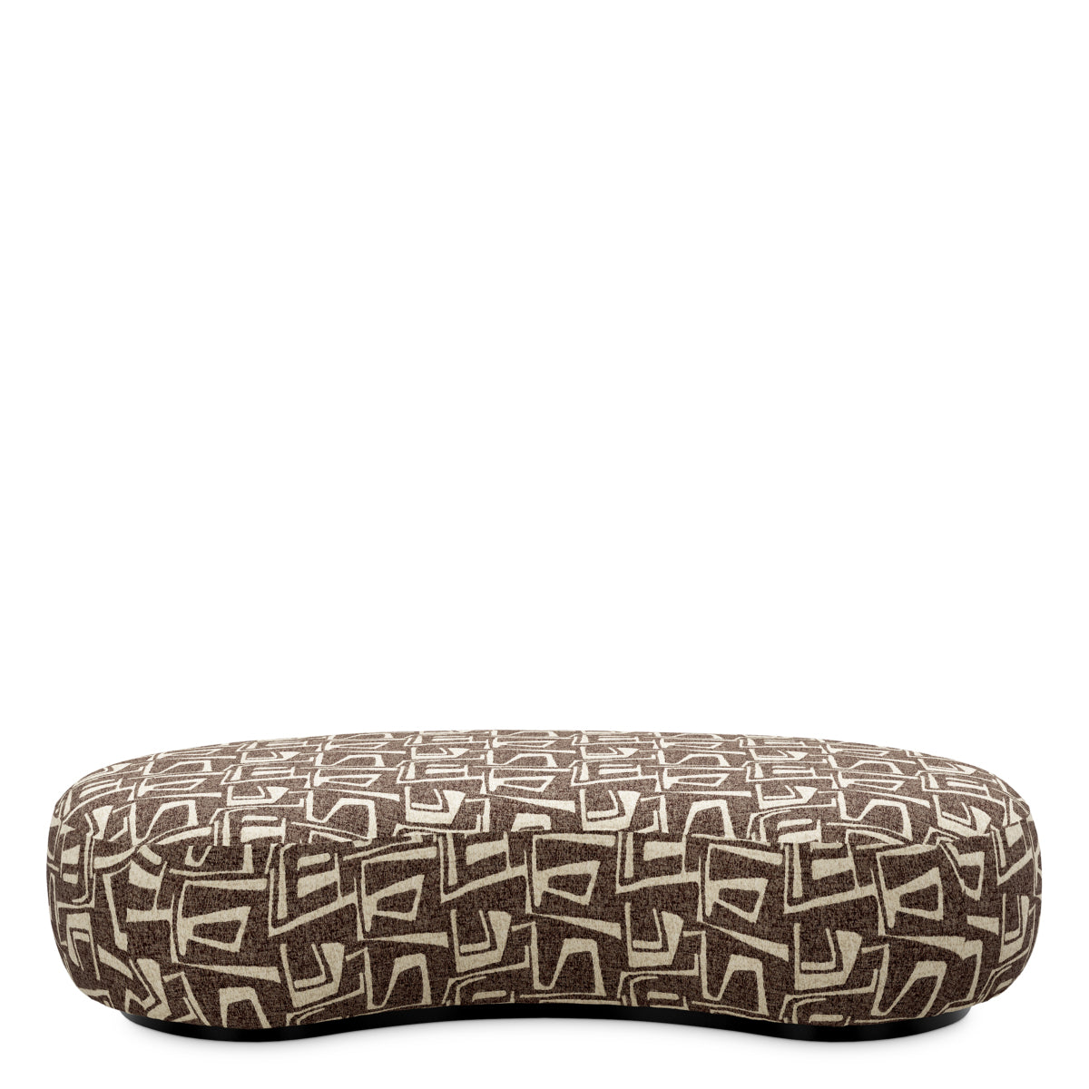 Davenport Dark Brown Soft Curved Bench Björn
