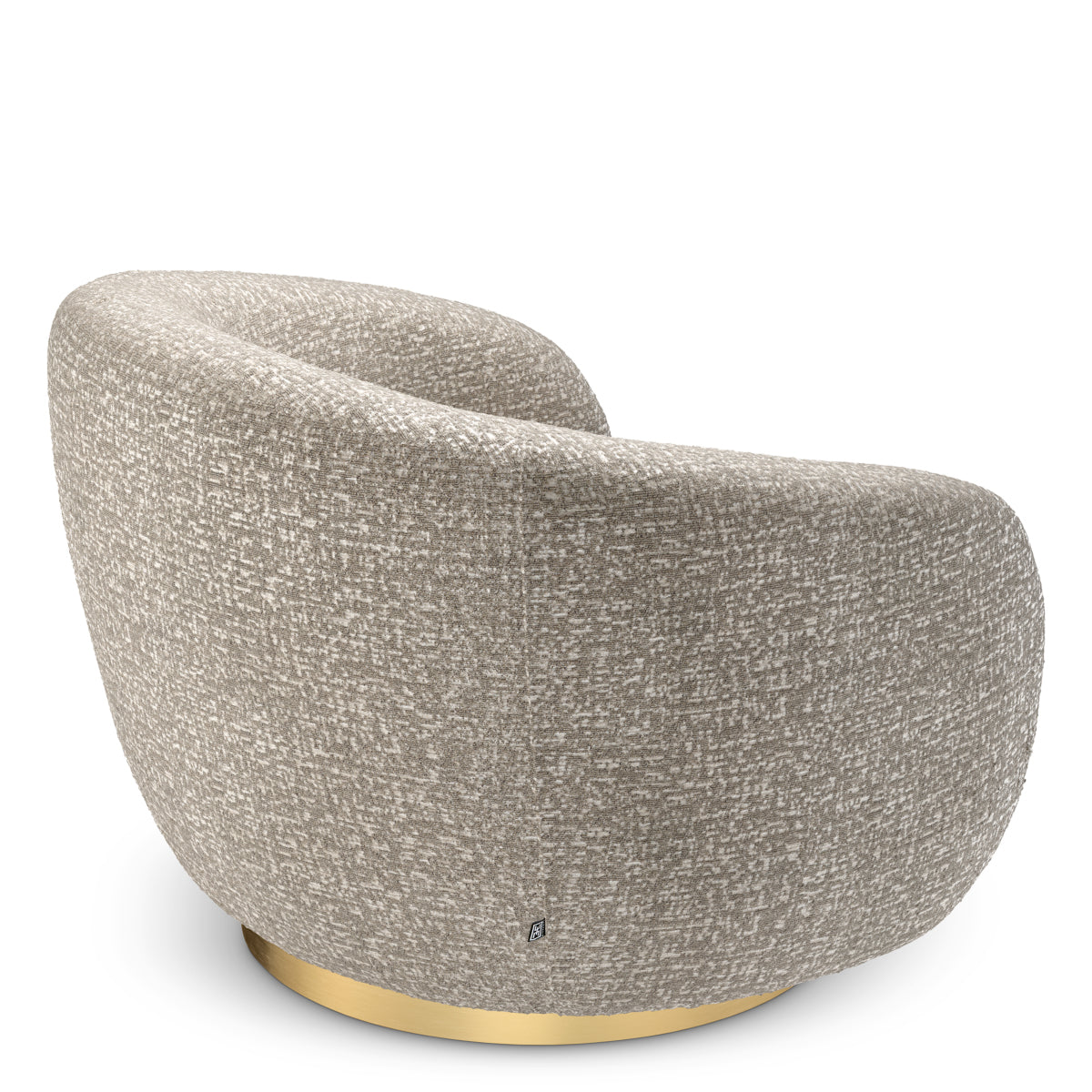 Upholstered Lounge Swivel Chair Brice | D | Eichholtzmh.com
