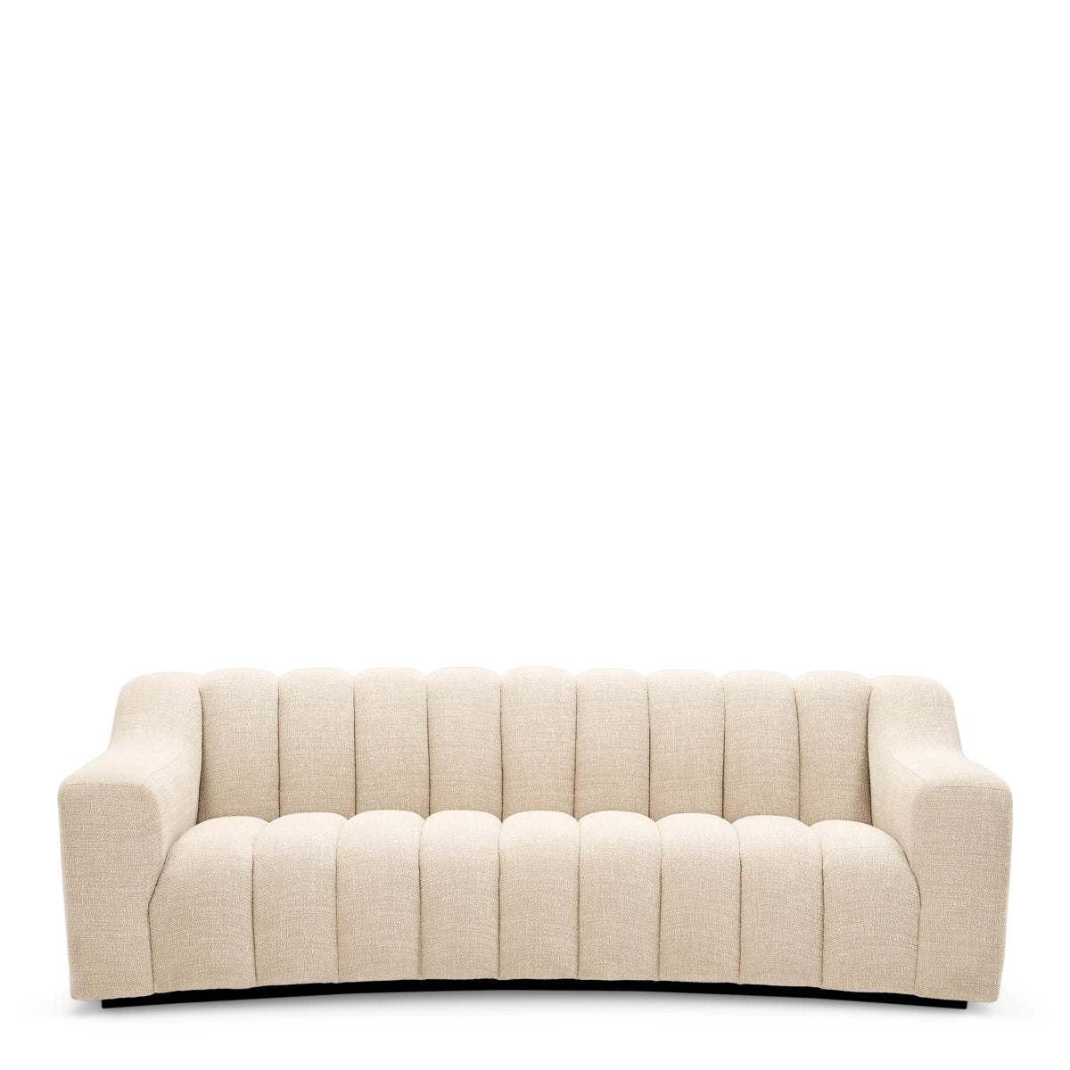 Curved Upholstered Sofa S Kelly | C