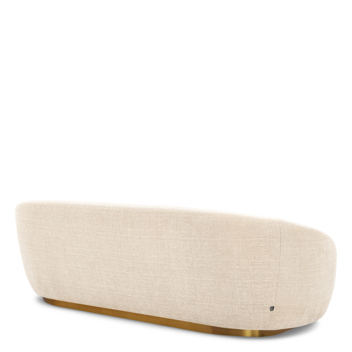 Brass Base Upholstered Sofa Brice | C | Eichholtzmh.com