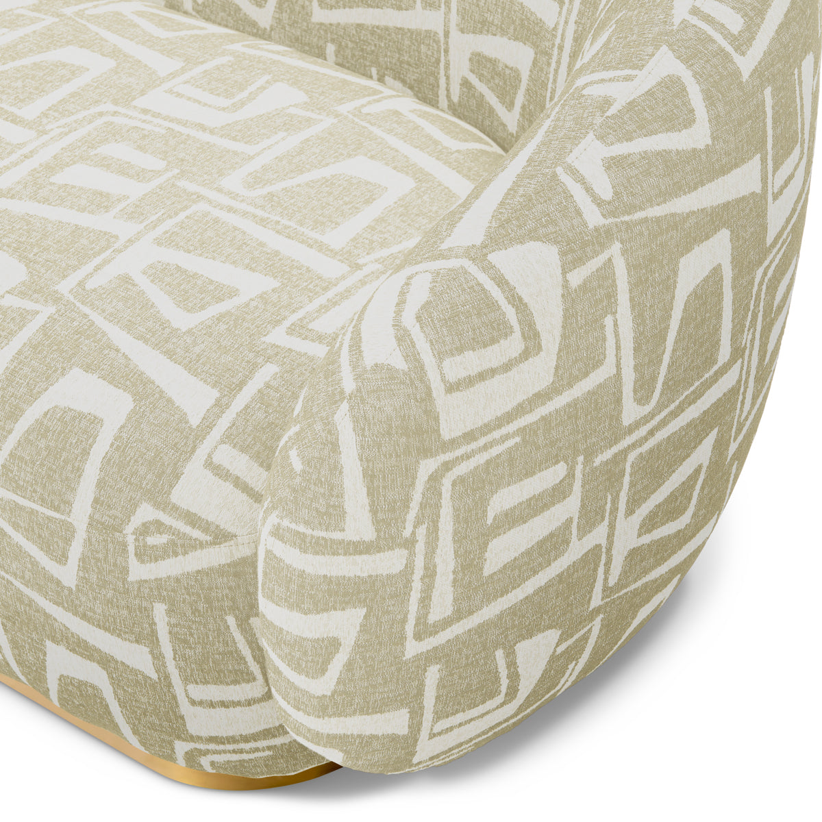 Brass Base Upholstered Sofa Brice | B | Eichholtzmh.com