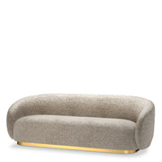 Brass Base Upholstered Sofa Brice | D | Eichholtzmh.com