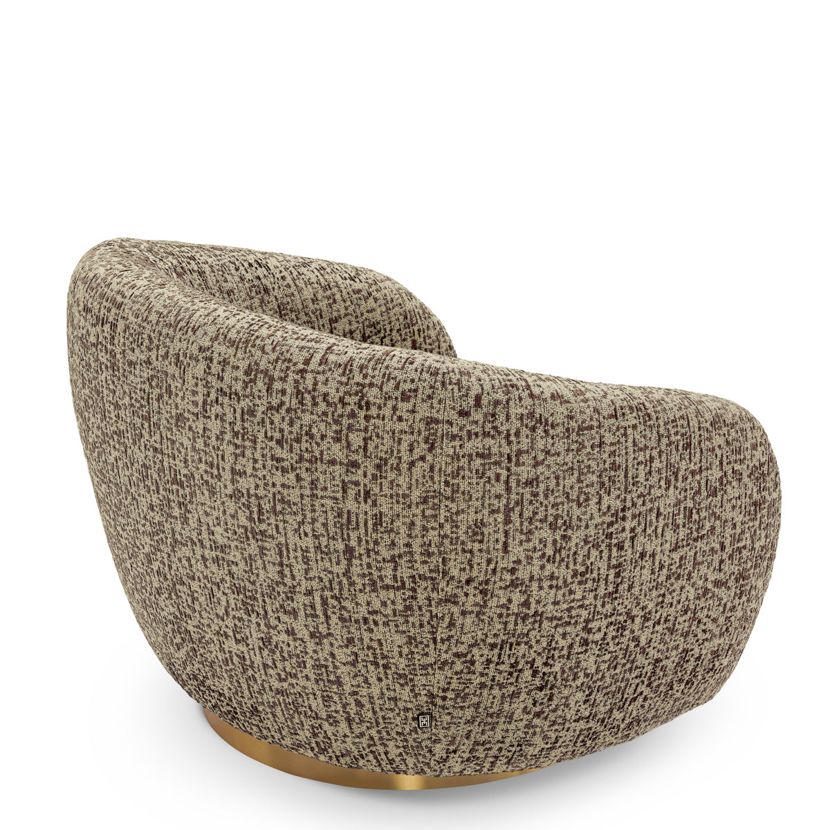 Upholstered Lounge Swivel Chair Brice | D | Eichholtzmh.com