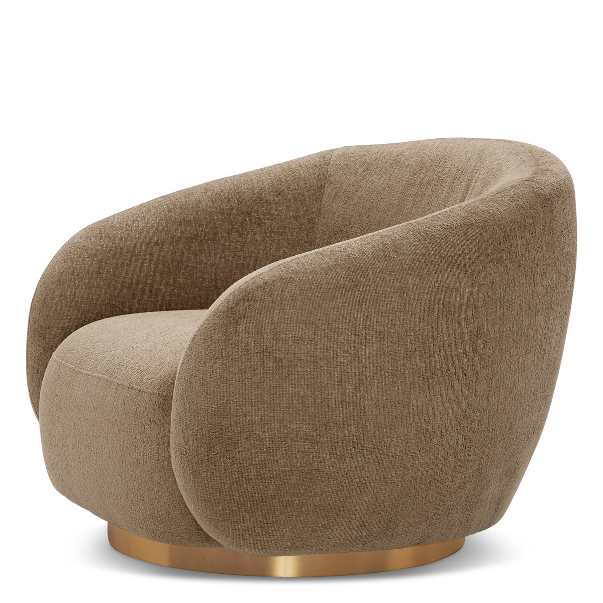 Upholstered Lounge Swivel Chair Brice | A | Eichholtzmh.com