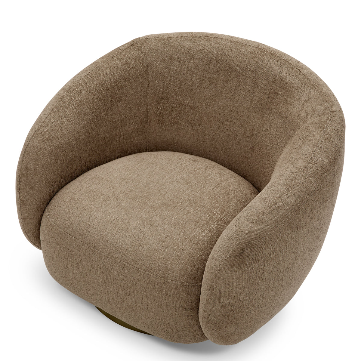 Upholstered Lounge Swivel Chair Brice | A | Eichholtzmh.com