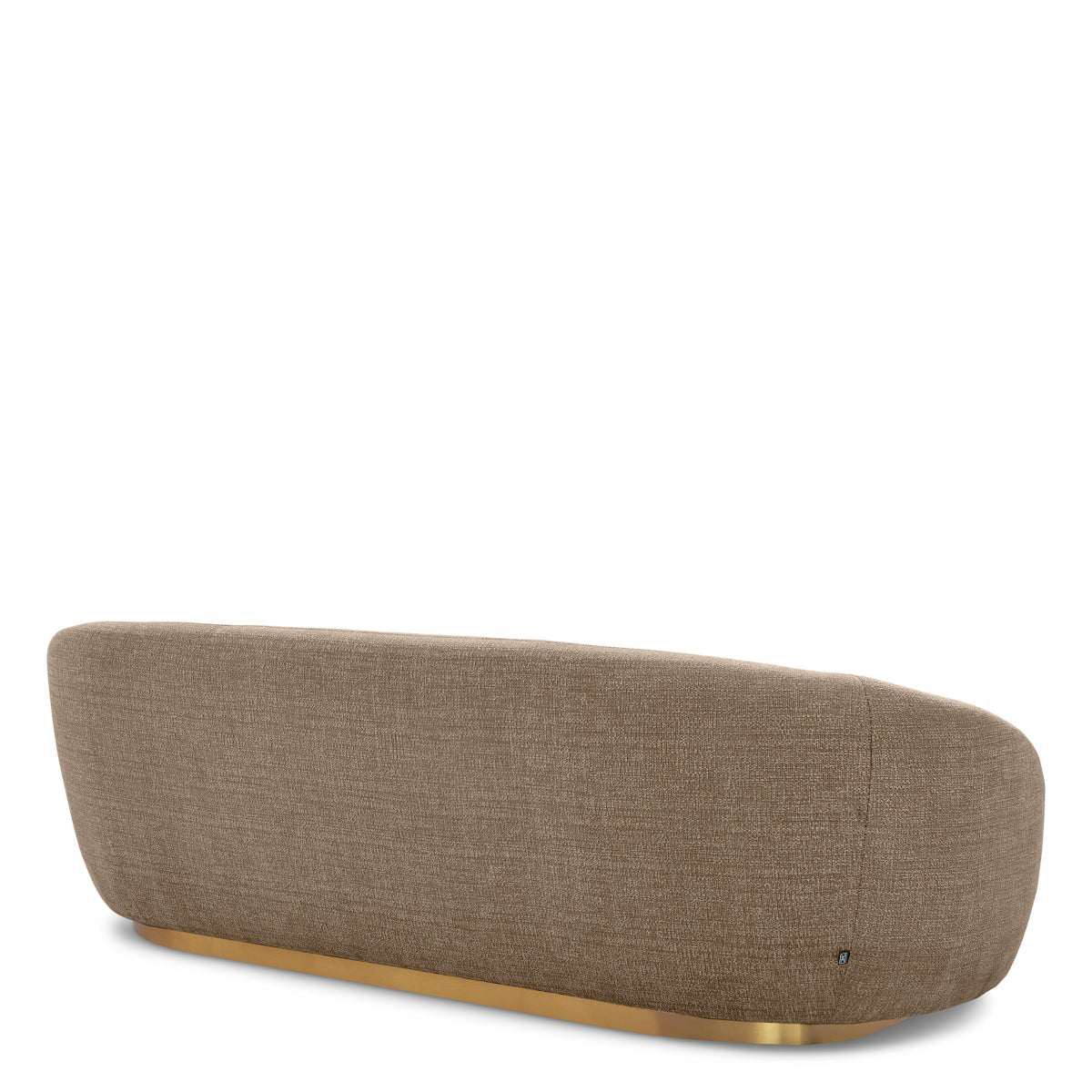 Brass Base Upholstered Sofa Brice | C | Eichholtzmh.com