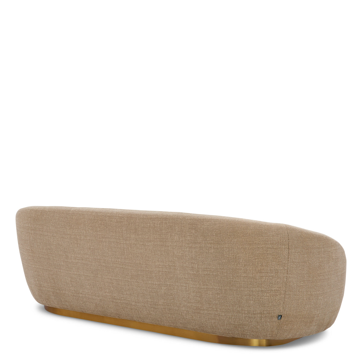 Brass Base Upholstered Sofa Brice | C | Eichholtzmh.com