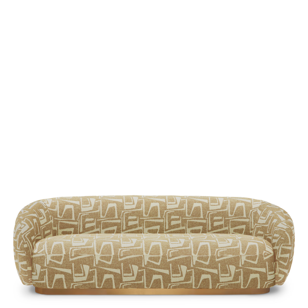 Brass Base Upholstered Sofa Brice | B | Eichholtzmh.com