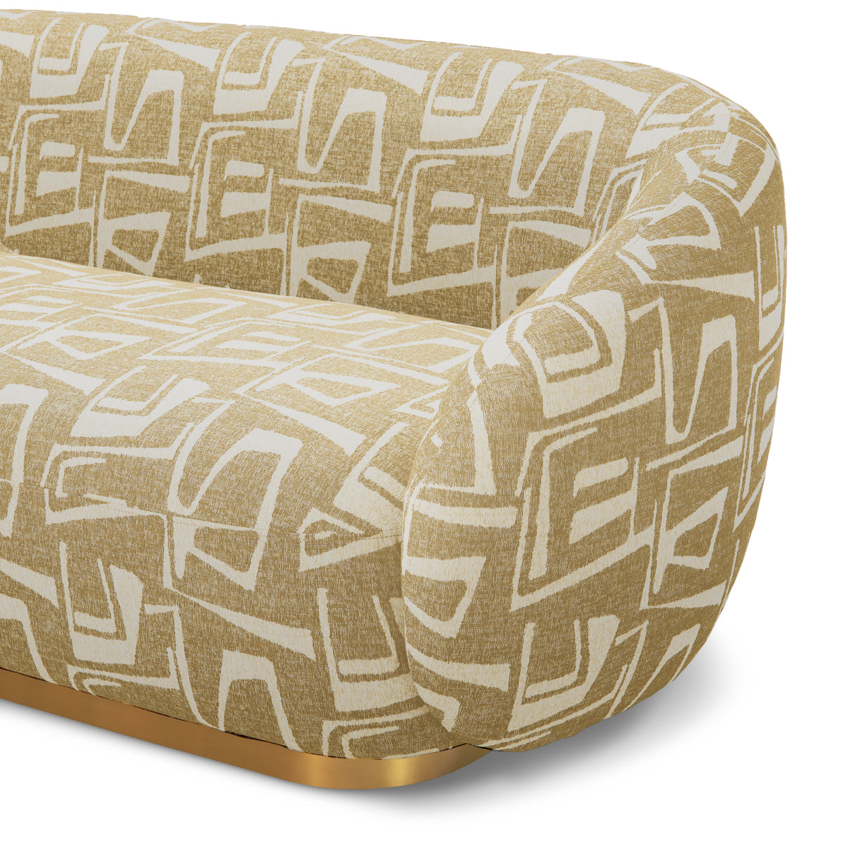 Brass Base Upholstered Sofa Brice | B | Eichholtzmh.com