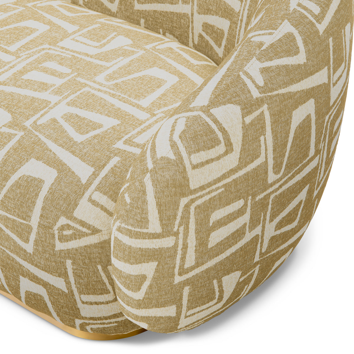 Brass Base Upholstered Sofa Brice | B | Eichholtzmh.com