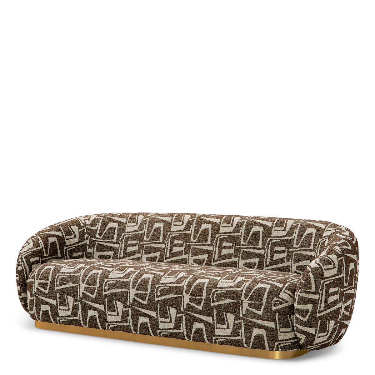 Brass Base Upholstered Sofa Brice | B | Eichholtzmh.com