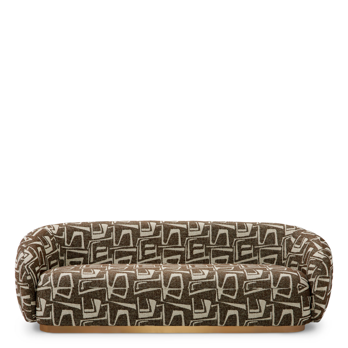 Brass Base Upholstered Sofa Brice | B | Eichholtzmh.com