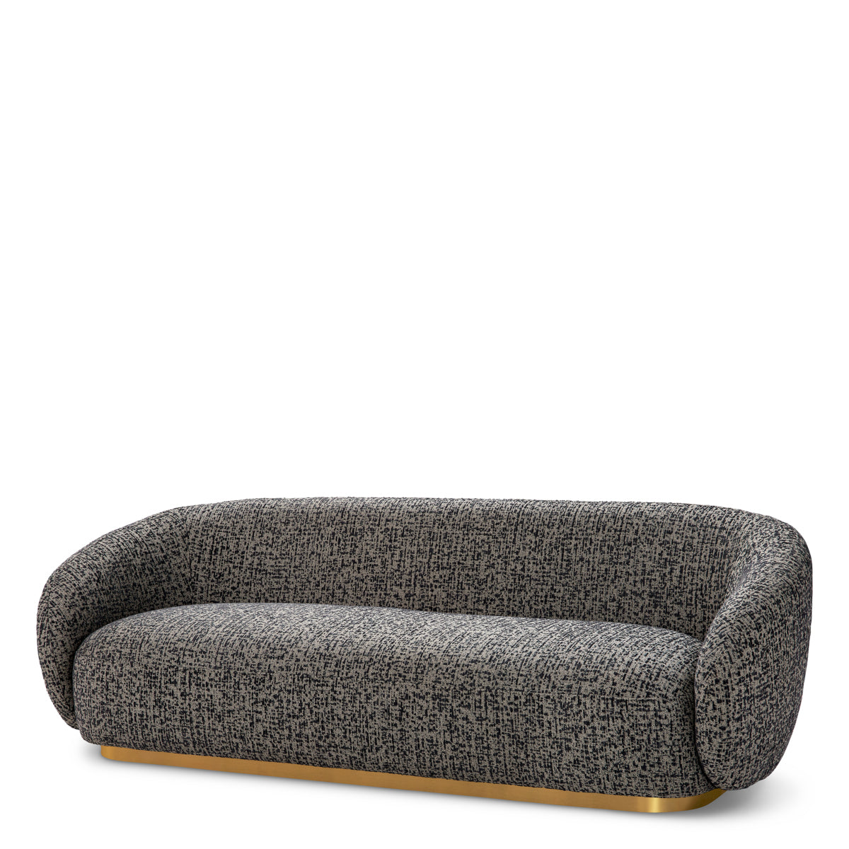 Brass Base Upholstered Sofa Brice | D | Eichholtzmh.com