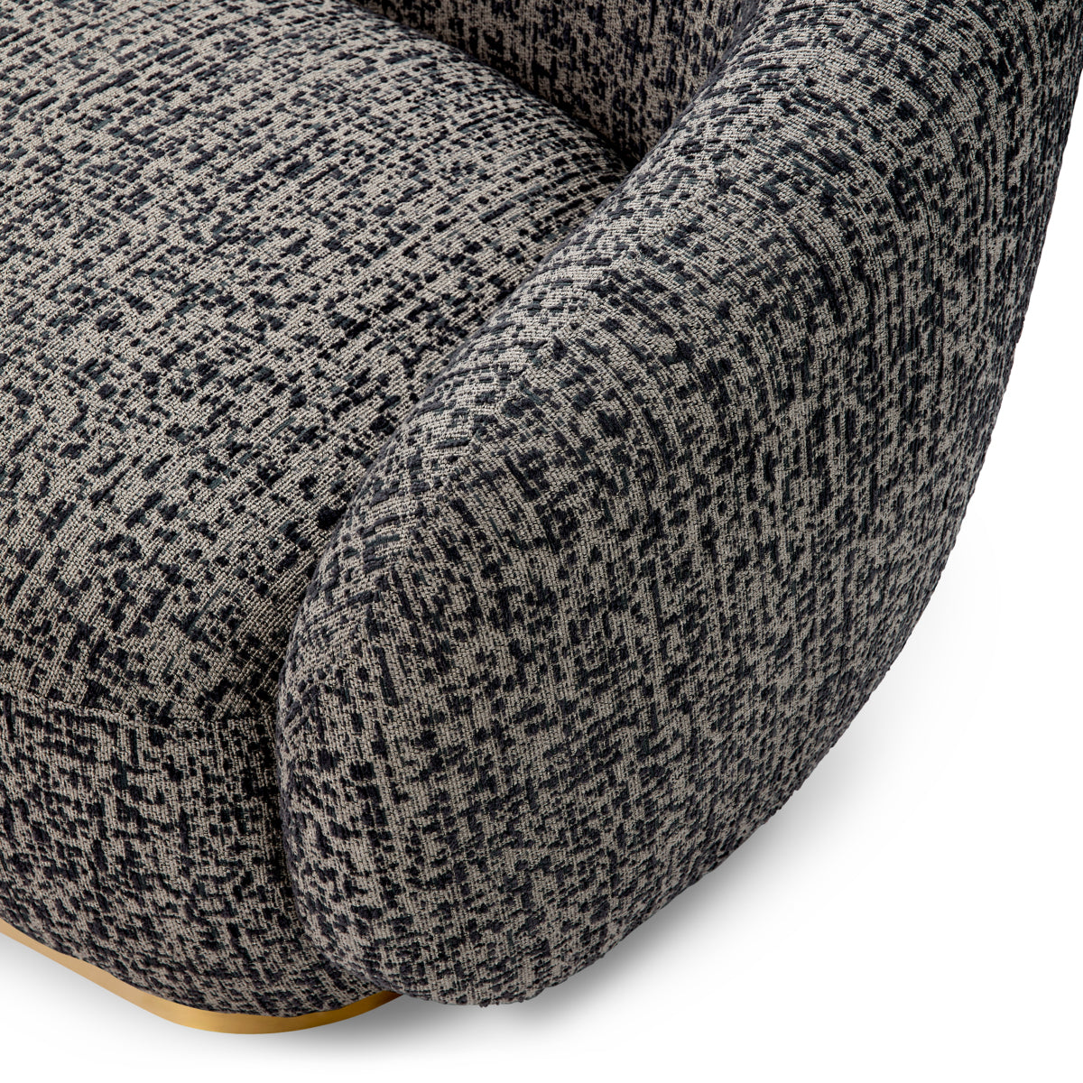 Brass Base Upholstered Sofa Brice | D | Eichholtzmh.com