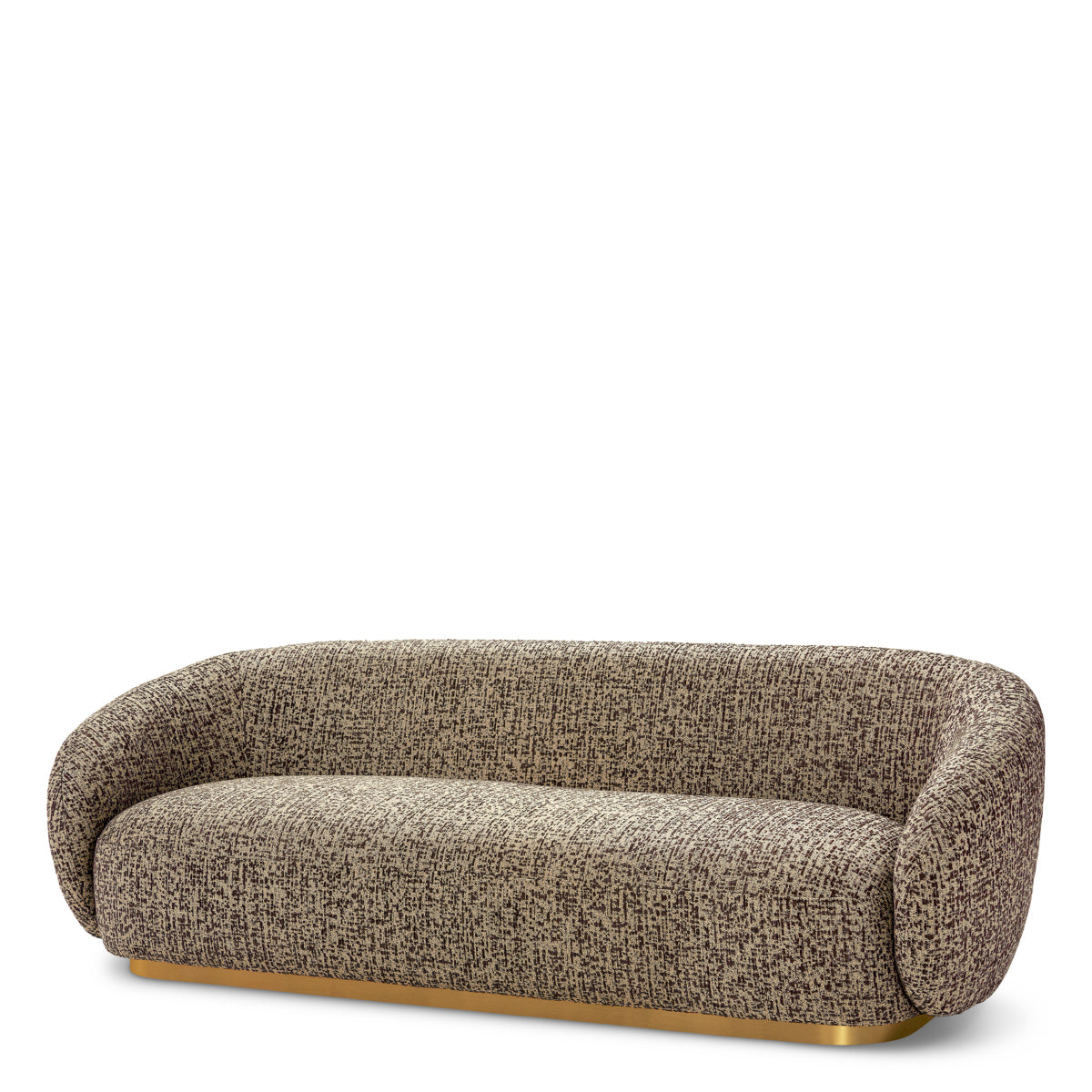 Brass Base Upholstered Sofa Brice | D | Eichholtzmh.com