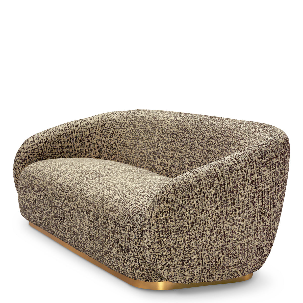 Brass Base Upholstered Sofa Brice | D | Eichholtzmh.com