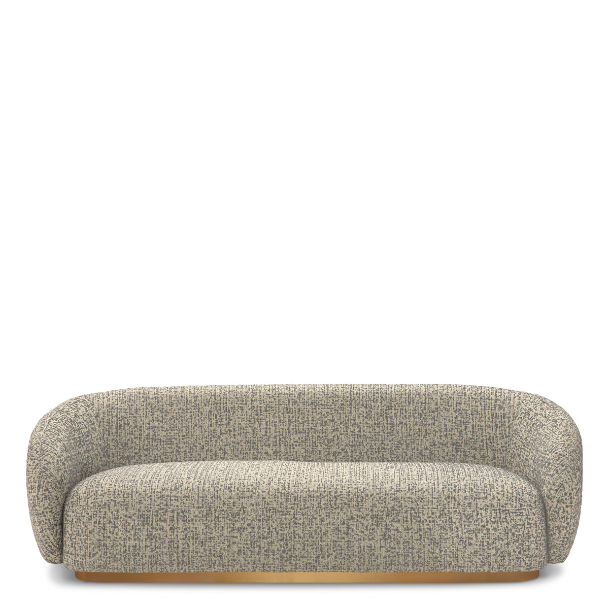 Brass Base Upholstered Sofa Brice | D | Eichholtzmh.com